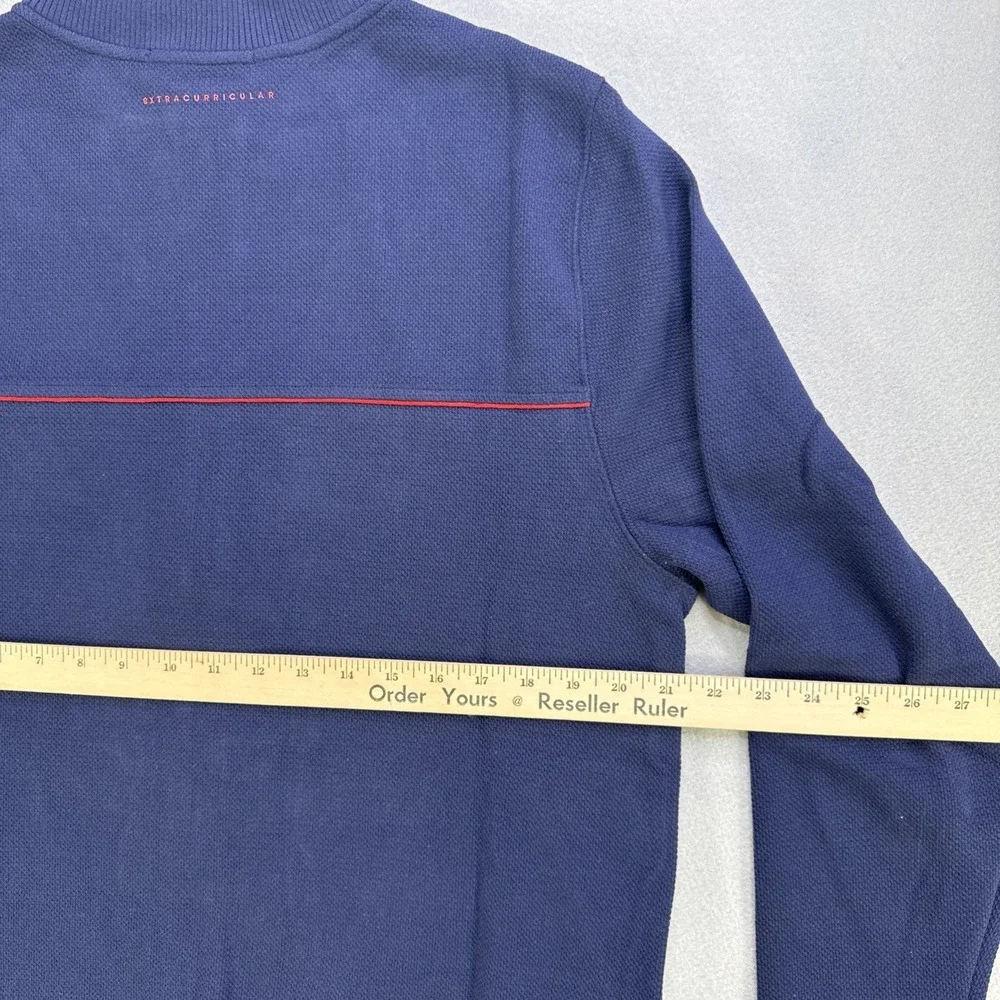 Extracurricular‎ Full Zip Jacket Men's Med Maritime Blue NWT Golf Tennis Comfort